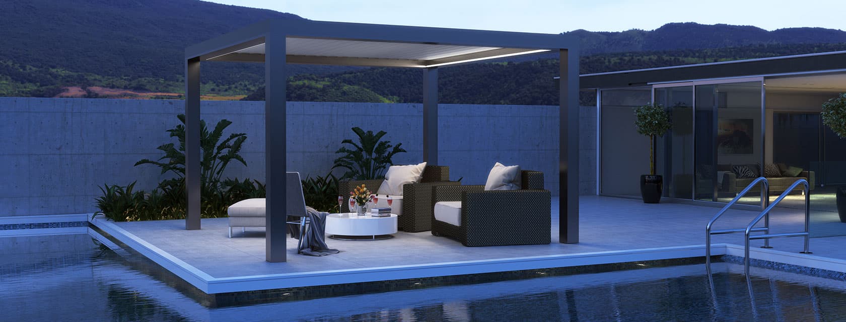 Pergola Elements motorisée THERA Fermetures