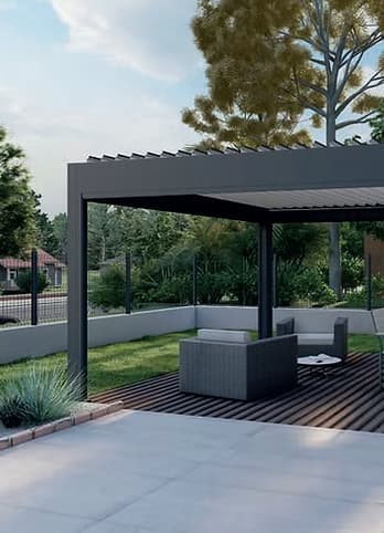 Pergola Elements bioclimatique THERA Fermetures
